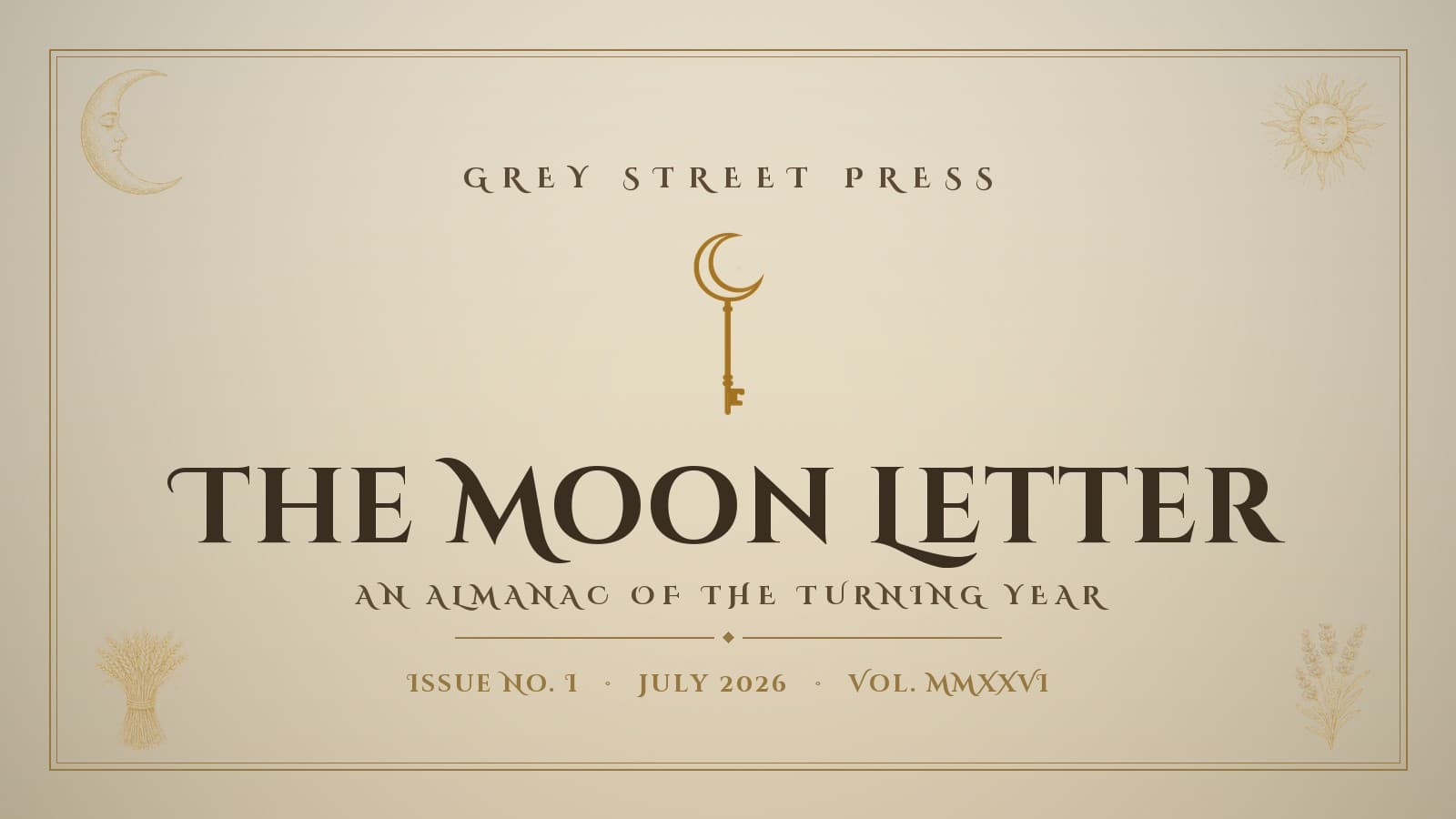 The Moon Letter — July 2026: The Buck Moon and a Month for Tending